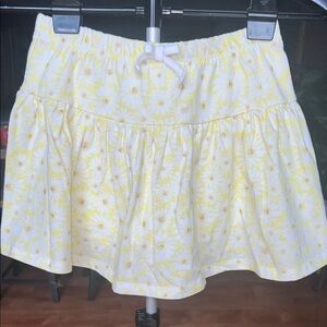 Floral Yellow Skirt
